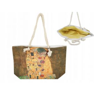 Torba z uszami ze sznurka Carmani G. Klimt, Pocałunek